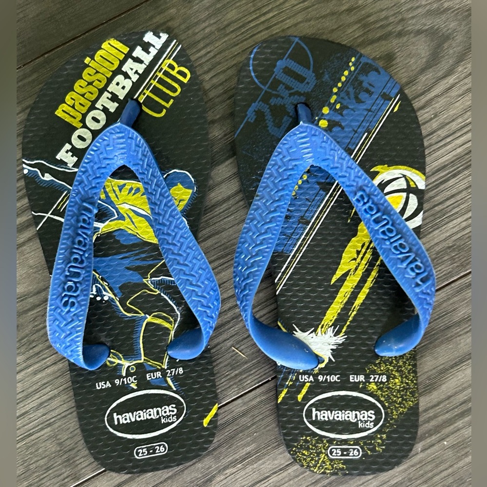 HAVAIANAS flip flop sandals toddler size
9/10